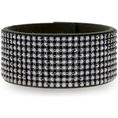 Spark Swarovski Elements z Alcantary Chic Medium s černými křišťály BMESH9PCZJ