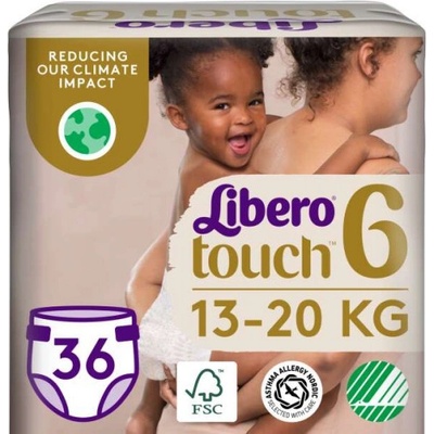 Libero Touch Jumbo 13-20 kg Junior 6 36 ks