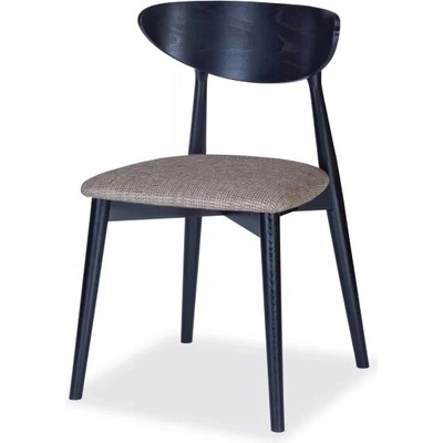 Stoly a Židle Design Ebba buk / moření dřeva wenge / čalounění Vegas 79