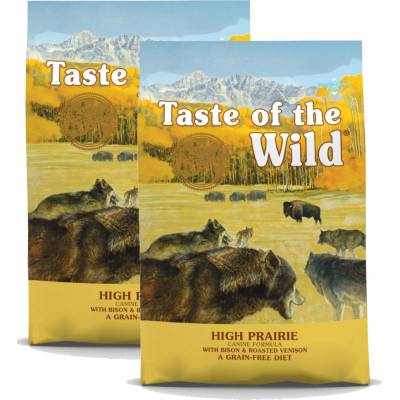 Taste of the Wild High Praire Canine 2 x 5,6 kg