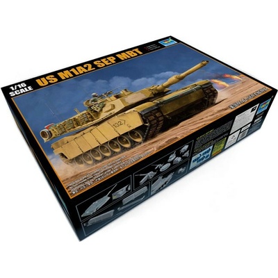 Trumpeter M1A2 SEP Abrams MBT 1:16