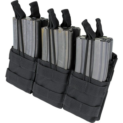 Condor Outdoor Molle trojitá na zásob. 6xM16 otvorená čierna
