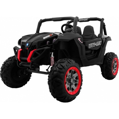 Joko Elektrické autíčko Buggy 4x4 LCD displej penové kolesá kožené sedadlo USB čierná