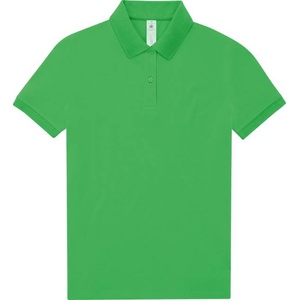 B&C Collection B&c my polo 180 women / Дамска поло тениска с къс ръкав - средно зелена s (01w46109301)