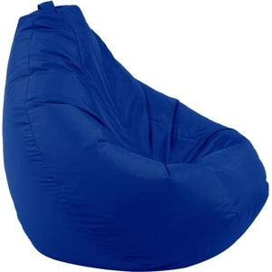 Pufrelax Пуф круша 320л. , Nirvana Grande Teteron Blue, За открито, Перящ се калъф, Пълнеж от Полистиролни перли (PUF-G-NGR-TEX-BLURY)