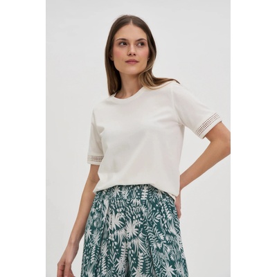 Moodo Дамска тениска Moodo - бяла Moodo | Byal | ЖЕНИ | XS