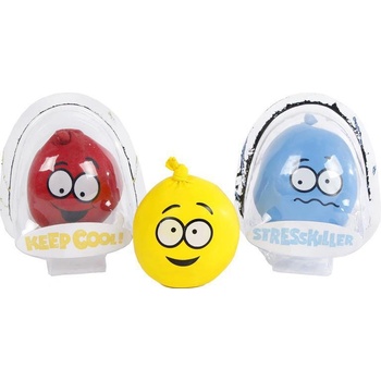 Míček tvarovací 7 cm s obličejem