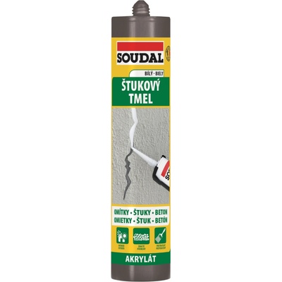 Soudal Štukový tmel 280 ml biela