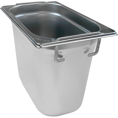 Gastronádoba GN 1/4 se zasouvacími uchy - hloubka 200 mm - nerezová Redfox