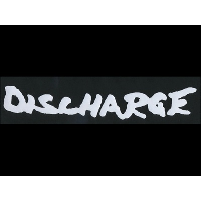 Zádovka DISCHARGE nápis