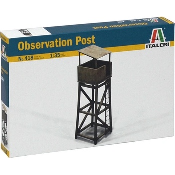 Italeri COMMAND POST Model Kit budova 0417 1:35