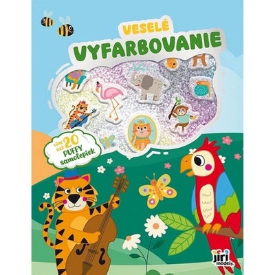Veselé vyfarbovanie so super samolepkami Zvieratká