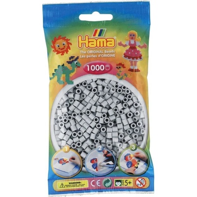 HAMA HAMA H207-70 Hama zažehlovací světle šedé korálky 1000ks MIDI