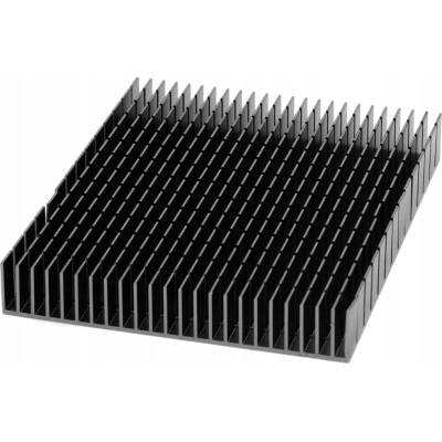 HLINÍKOVÝ PROFIL RADIÁTORU 150x120x20mm ČERNÝ