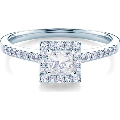 Savicki Zásnubný prsteň biele zlato diamant RB16193EG