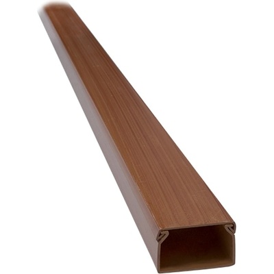 ELMARK Кабелен канал Elmark EM5621510P, широчина 15 mm, височина 10 mm, дължина 2000 mm, пластмасов, кафяв (EM5621510P)