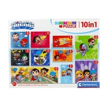 Clementoni DC Comics puzzle 18+30+48+60pcs