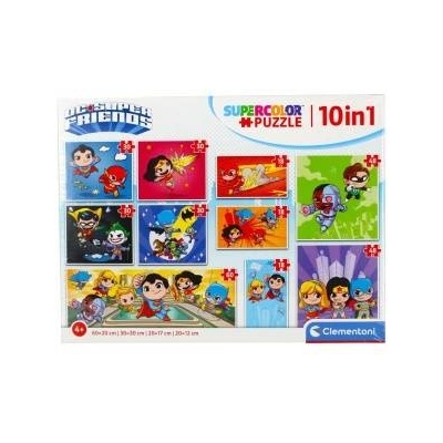 Clementoni DC Comics puzzle 18+30+48+60pcs