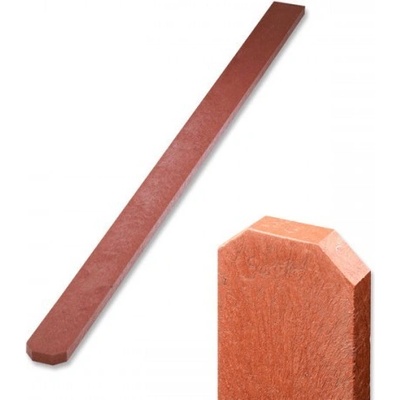 TRANSFORM Plastová plotovka 78x21, 1,5 m, s tříhrannou hlavou, C