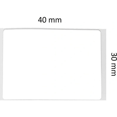 Niimbot štítky ER 40x30mm 230ks Pruhledné pro B21, B21S, B1, B3S – Zboží Živě