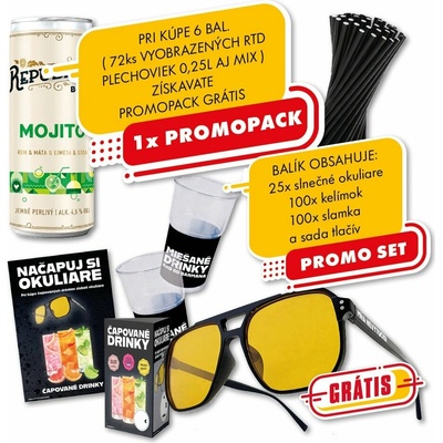 BOŽKOV REPUBLICA MOJITO 4,5% 0,25 l ( plech )