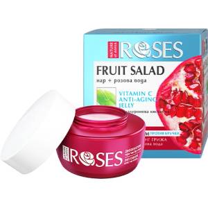  Fruit salad Витамин С гел крем против бръчки с екстракт от нар и розова вода (990386)