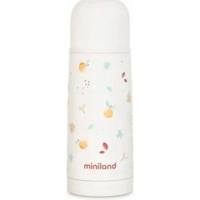 Miniland Termoska na pití 350 ml bílá