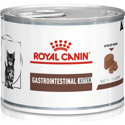 Royal Canin Veterinary Diet Cat Gastrointestinal Kitten Mousse 195 g – Hledejceny.cz