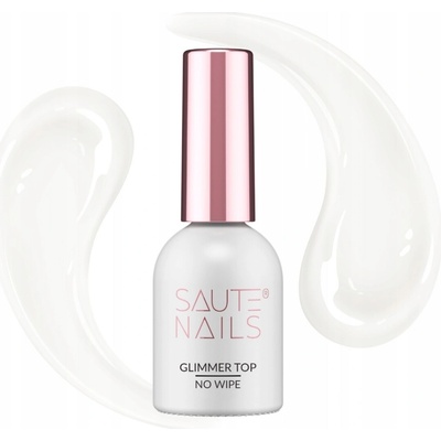 Třpytivý lak na nehty Saute Nails bez otírání 8ml