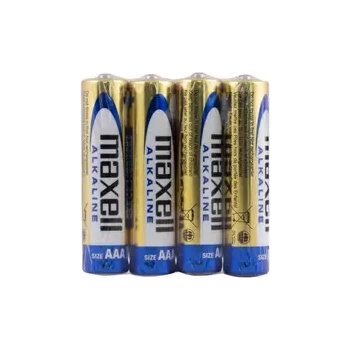 Maxell Алкална батерия MAXELL LR03 /4 бр. в опаковка/ shrink 1, 5V (ML-BA-LR03-SHRINK)