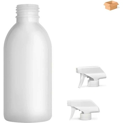 Tera plastová lahvička bílá s bílým pistolovým rozprašovačem 200 ml 220 ks