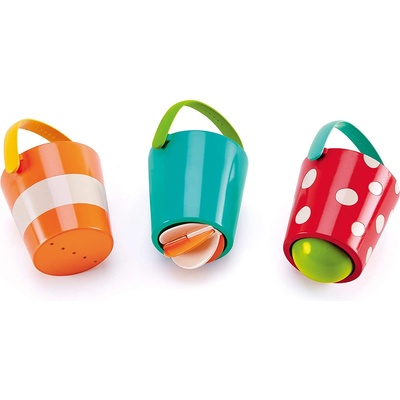 Hape Играчки за баня Hape - Шарени кофички (H0205)