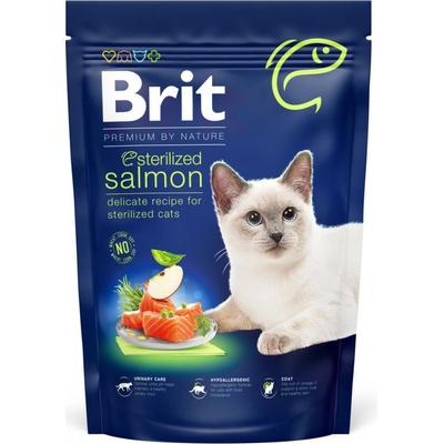 Brit Premium by Nature Cat Sterilized Salmon 0,8 kg