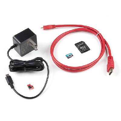 SparkFun Electronics SparkFun Raspberry Pi 4 Basic Kit - Without Raspberry Pi