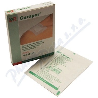 Curapor Obvaz na rány samolepící sterilní 10 x 8cm 5 ks