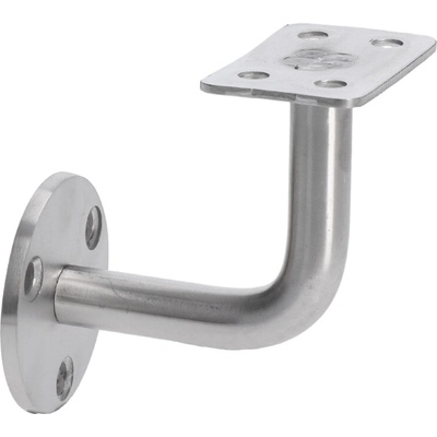 Držák madla na stěnu na jekl, broušená nerez K320 / AISI304 – Zbozi.Blesk.cz