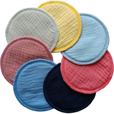 5PACK Vložky do podprsenky Meracus mix farieb mušelínu