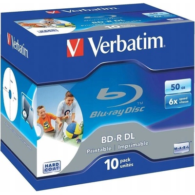 Verbatim BD-R 50GB 6x, 10ks