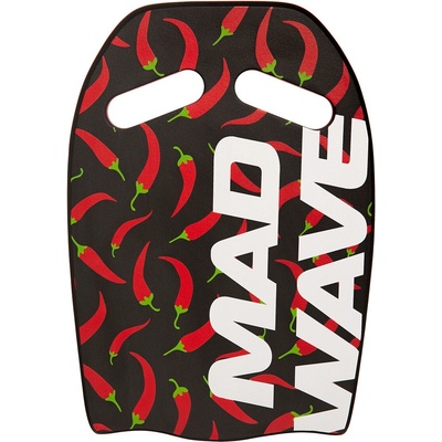 Mad Wave ergo kickboard printed черно/червен
