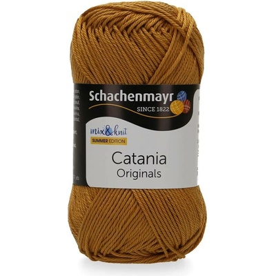 Schachenmayr Příze Catania 431 okrově zlatá