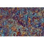 DIMEX ART Флизелинов фототапет цветен мраморен фон 375 x 250 см