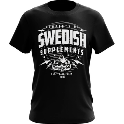 SWEDISH Supplements T-Shirt Logo / Black XL