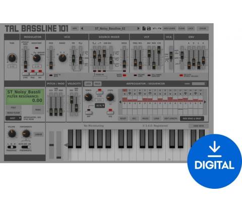 TAL SOFTWARE BassLine-101