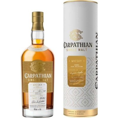 Carpathian Single Malt Whisky 40% 0,7 l (tuba)
