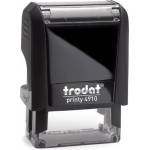 TRODAT Печат TRODAT Printy 4910 черен корпус син тампон 4910/FK K (4910/FK K)
