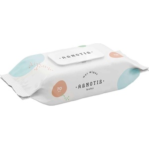 Agnotis Бебешки мокри кърпички Agnotis - 70 броя (AGWW70) - ozone