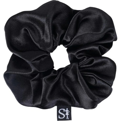 Sister Young LILU Saténová Scrunchie - Black