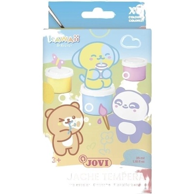 JOVI Kawaii Комплект темперни бои 6 x 35 ml (KW507P)