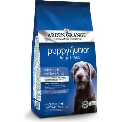 Arden Grange Puppy & Junior Large Breed Chicken & Rice 12 kg
