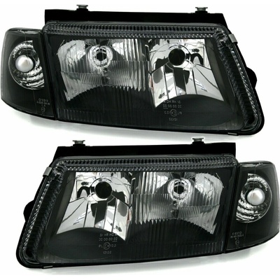 Angeleyes VW Passat B5 predné čierne svetlá s hmlovkami
